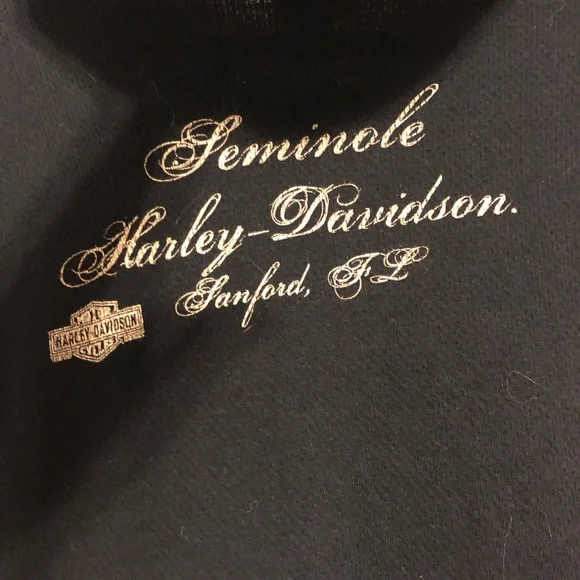 Harley Davidson Black Hoodie - Picture 5 of 6